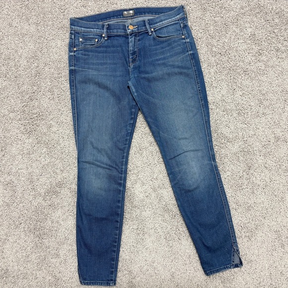 MOTHER Denim - MOTHER Jeans Vamp Spiked Heels to Tractor Wheels Stretch Womens 28 (30 x 26.75)